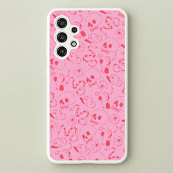 Pink Snakes And Skulls - Western   - Western Phone Case for Galaxy A13