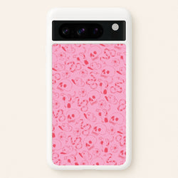 Pink Snakes And Skulls - Western   - Western Phone Case for Google Pixel 8 Pro