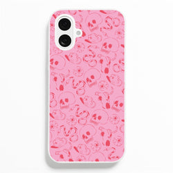 Pink Snakes And Skulls - Western Phone Case