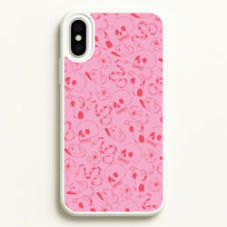 Pink Snakes And Skulls - Western   - Western Phone Case for iPhone XS Max
