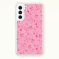Pink Snakes And Skulls - Western   - Western Phone Case for Galaxy S22 Plus