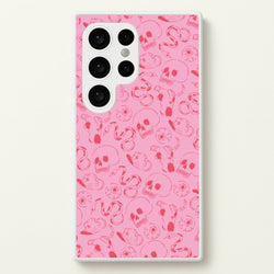 Pink Snakes And Skulls - Western   - Western Phone Case for Galaxy S24 Ultra