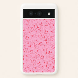 Pink Snakes And Skulls - Western   - Western Phone Case for Google Pixel 8