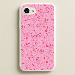 Pink Snakes And Skulls - Western   - Western Phone Case for iPhone 16e