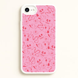 Pink Snakes And Skulls - Western   - Western Phone Case for iPhone 6 Plus / 7 Plus / 8 Plus