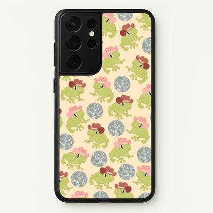 Frogs With Cowboy Hats - Western   - Western Phone Case for Galaxy S21 Ultra