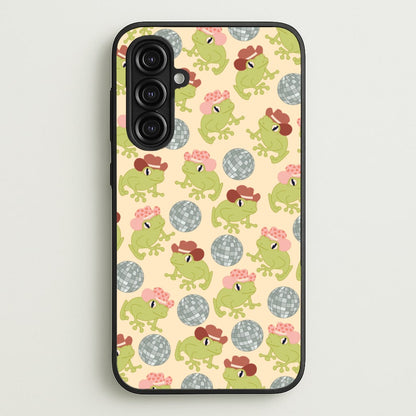 Frogs With Cowboy Hats - Western   - Western Phone Case for Galaxy A16