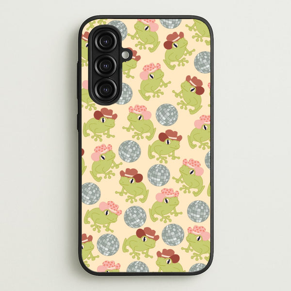 Frogs With Cowboy Hats - Western   - Western Phone Case for Galaxy A16