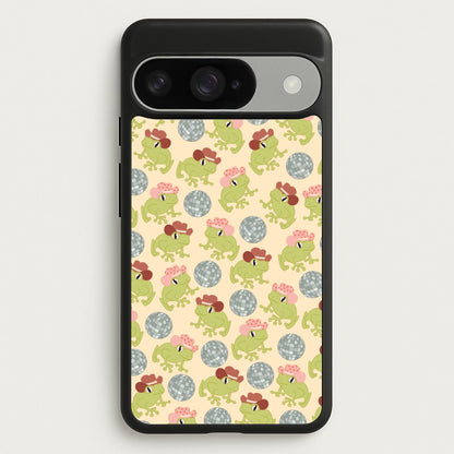 Frogs With Cowboy Hats - Western Phone Case for Google Pixel 10 / 10 Pro