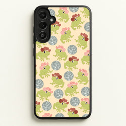 Frogs With Cowboy Hats - Western   - Western Phone Case for Galaxy A36