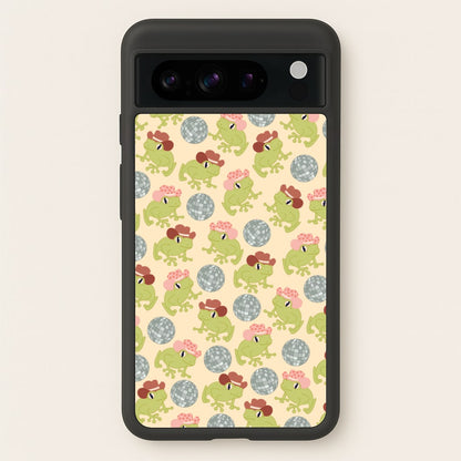 Frogs With Cowboy Hats - Western   - Western Phone Case for Google Pixel 8 Pro