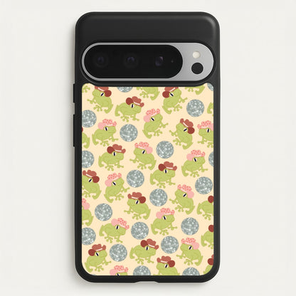 Frogs With Cowboy Hats - Western   - Western Phone Case for Google Pixel 9 Pro XL