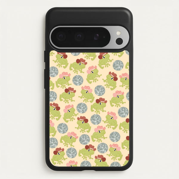 Frogs With Cowboy Hats - Western   - Western Phone Case for Google Pixel 9 Pro XL