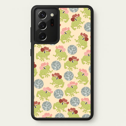 Frogs With Cowboy Hats - Western   - Western Phone Case for Galaxy Note 20 Ultra
