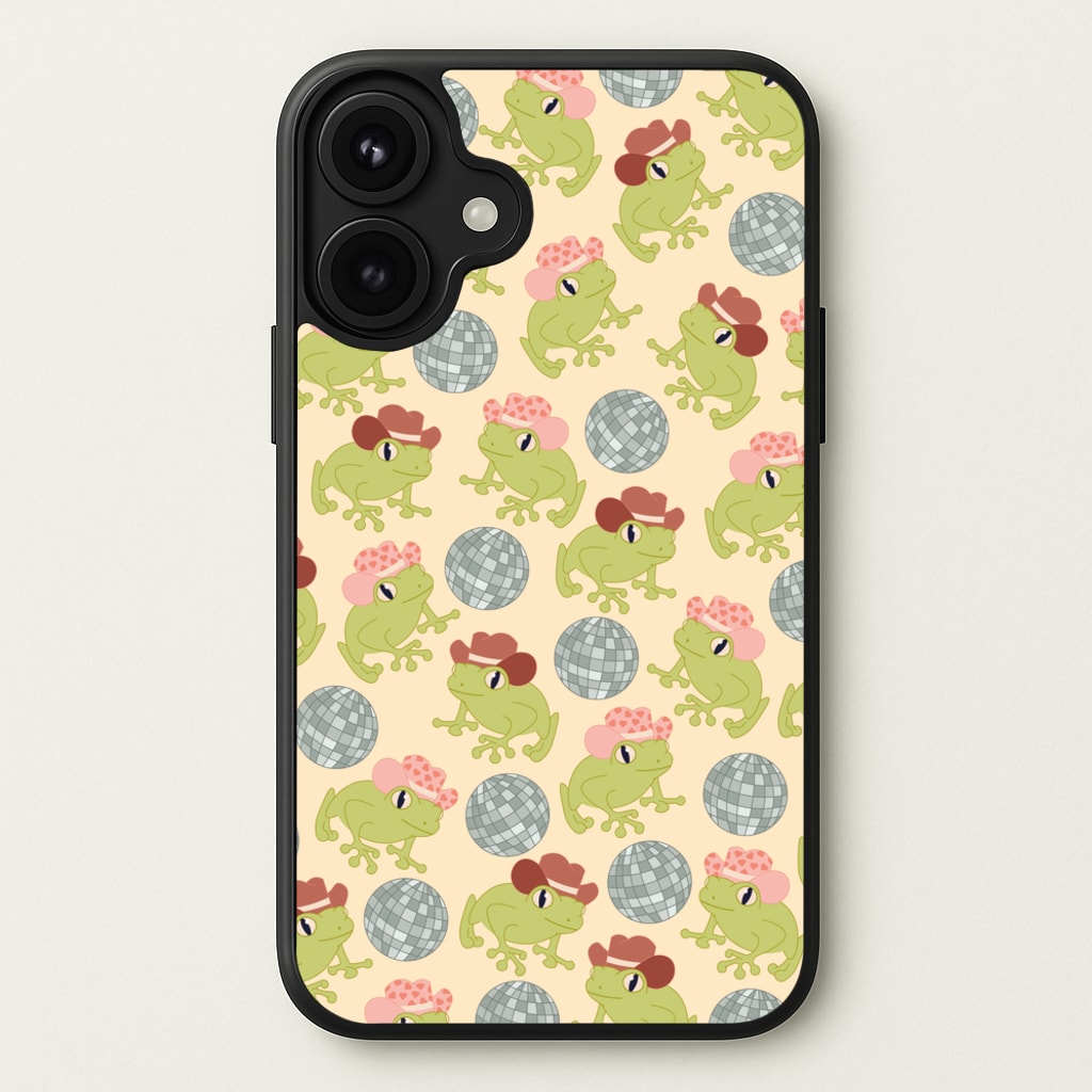 Frogs With Cowboy Hats - Western Phone Case for iPhone 17