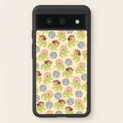 Frogs With Cowboy Hats - Western   - Western Phone Case for Google Pixel 8a