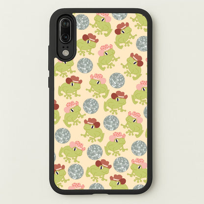 Frogs With Cowboy Hats - Western   - Western Phone Case for Huawei P20
