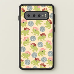 Frogs With Cowboy Hats - Western   - Western Phone Case for Galaxy S10 Plus