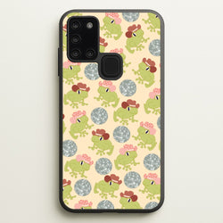 Frogs With Cowboy Hats - Western   - Western Phone Case for Galaxy A21s