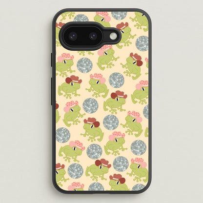 Frogs With Cowboy Hats - Western   - Western Phone Case for Google Pixel 9a