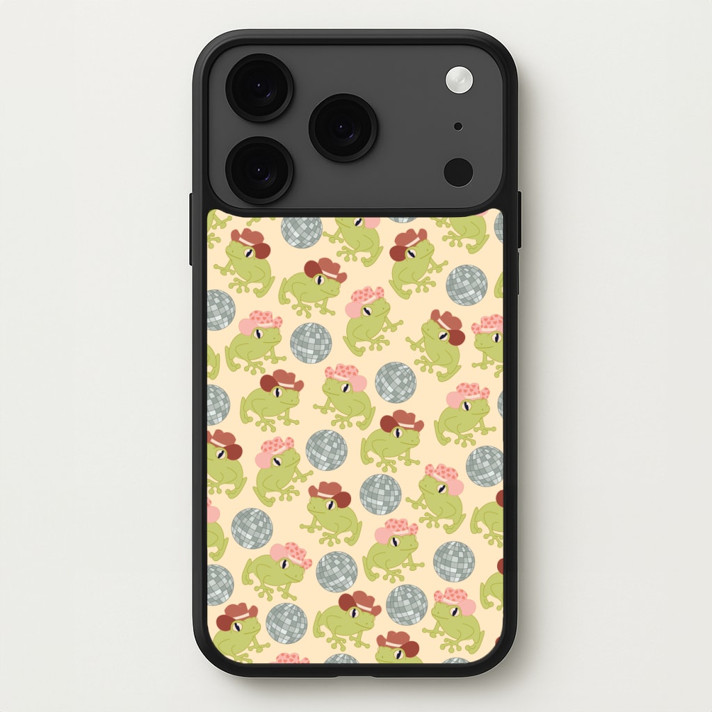 Frogs With Cowboy Hats - Western Phone Case for iPhone 17 Pro