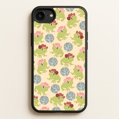 Frogs With Cowboy Hats - Western   - Western Phone Case for iPhone 6 / 7 / 8 / SE