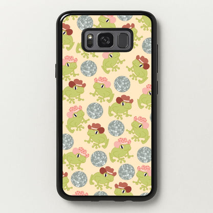 Frogs With Cowboy Hats - Western   - Western Phone Case for Galaxy S8