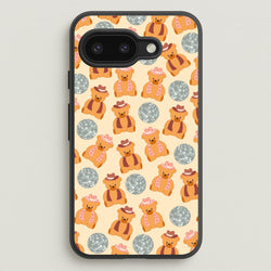 Bears With Cowboy Hats - Western   - Western Phone Case for Google Pixel 9a
