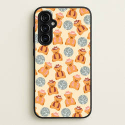 Bears With Cowboy Hats - Western   - Western Phone Case for Galaxy A54