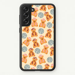 Bears With Cowboy Hats - Western   - Western Phone Case for Galaxy S22