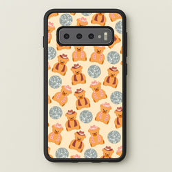 Bears With Cowboy Hats - Western   - Western Phone Case for Galaxy S10 Plus