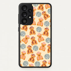 Bears With Cowboy Hats - Western   - Western Phone Case for Galaxy A33
