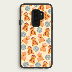 Bears With Cowboy Hats - Western   - Western Phone Case for Galaxy S9 Plus