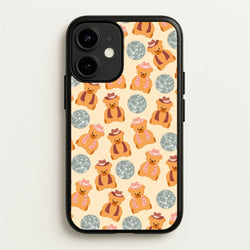 Bears With Cowboy Hats - Western   - Western Phone Case for iPhone 12 / 12 Pro