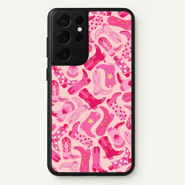 Cowboy Boots - Western   - Western Phone Case for Galaxy S21 Ultra