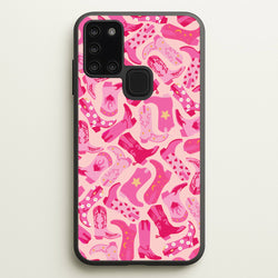 Cowboy Boots - Western   - Western Phone Case for Galaxy A21s