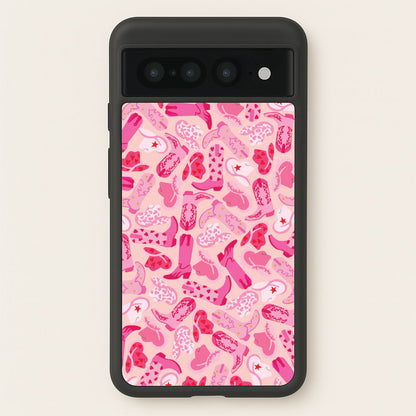 Cowboy Hats And Boots - Western   - Western Phone Case for Google Pixel 7 Pro