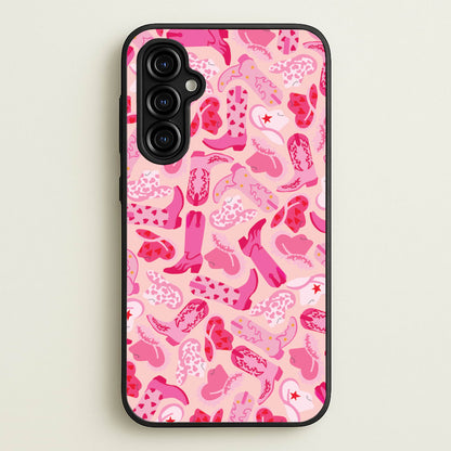 Cowboy Hats And Boots - Western   - Western Phone Case for Galaxy A54