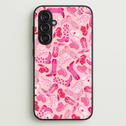 Cowboy Hats And Boots - Western   - Western Phone Case for Galaxy S23FE