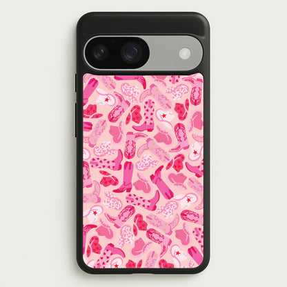 Cowboy Hats And Boots - Western   - Western Phone Case for Google Pixel 9 / 9 Pro