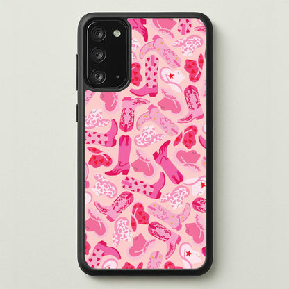 Cowboy Hats And Boots - Western   - Western Phone Case for Galaxy Note 20