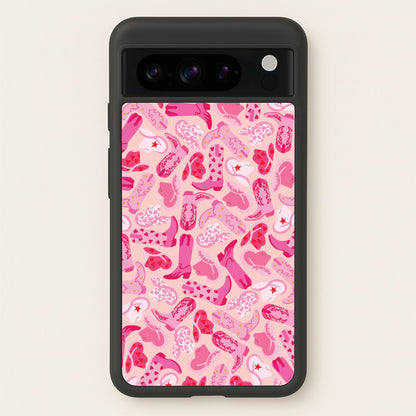 Cowboy Hats And Boots - Western   - Western Phone Case for Google Pixel 8 Pro