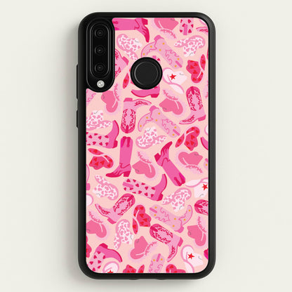 Cowboy Hats And Boots - Western   - Western Phone Case for Huawei P30 Lite