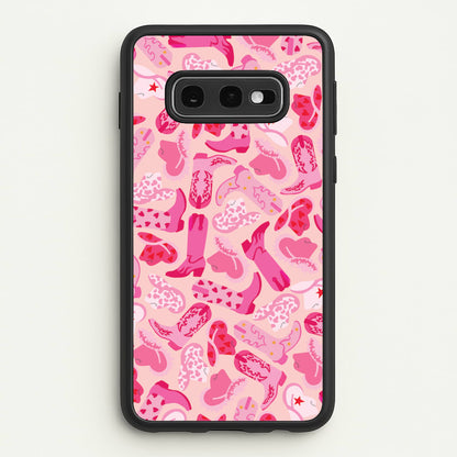 Cowboy Hats And Boots - Western   - Western Phone Case for Galaxy S10e