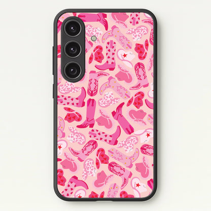 Cowboy Hats And Boots - Western   - Western Phone Case for Galaxy S25