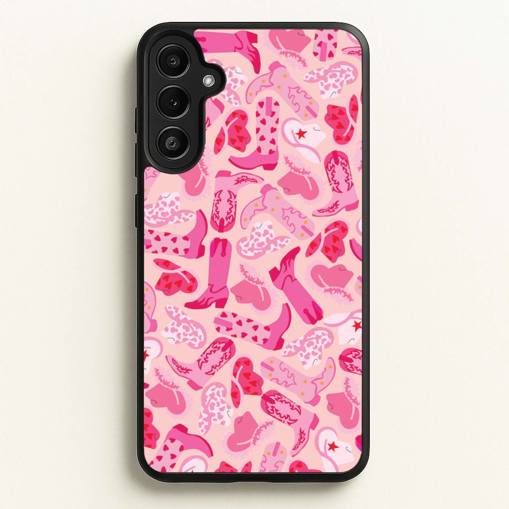 Cowboy Hats And Boots - Western   - Western Phone Case for Galaxy A36