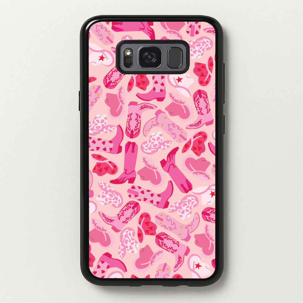 Cowboy Hats And Boots - Western   - Western Phone Case for Galaxy S8