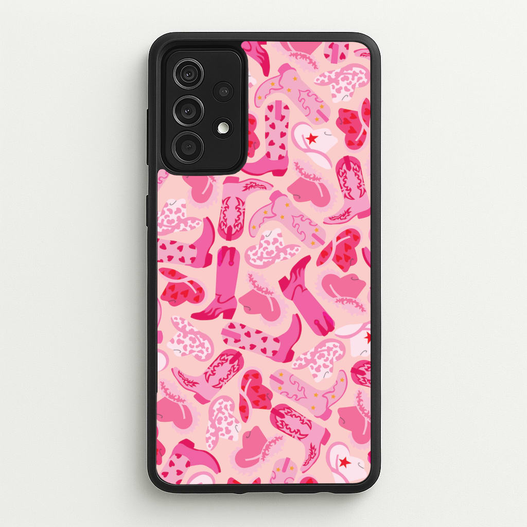 Cowboy Hats And Boots - Western   - Western Phone Case for Galaxy A52 / A52s