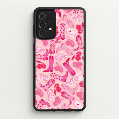 Cowboy Hats And Boots - Western   - Western Phone Case for Galaxy A52 / A52s