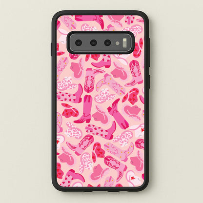 Cowboy Hats And Boots - Western   - Western Phone Case for Galaxy S10 Plus
